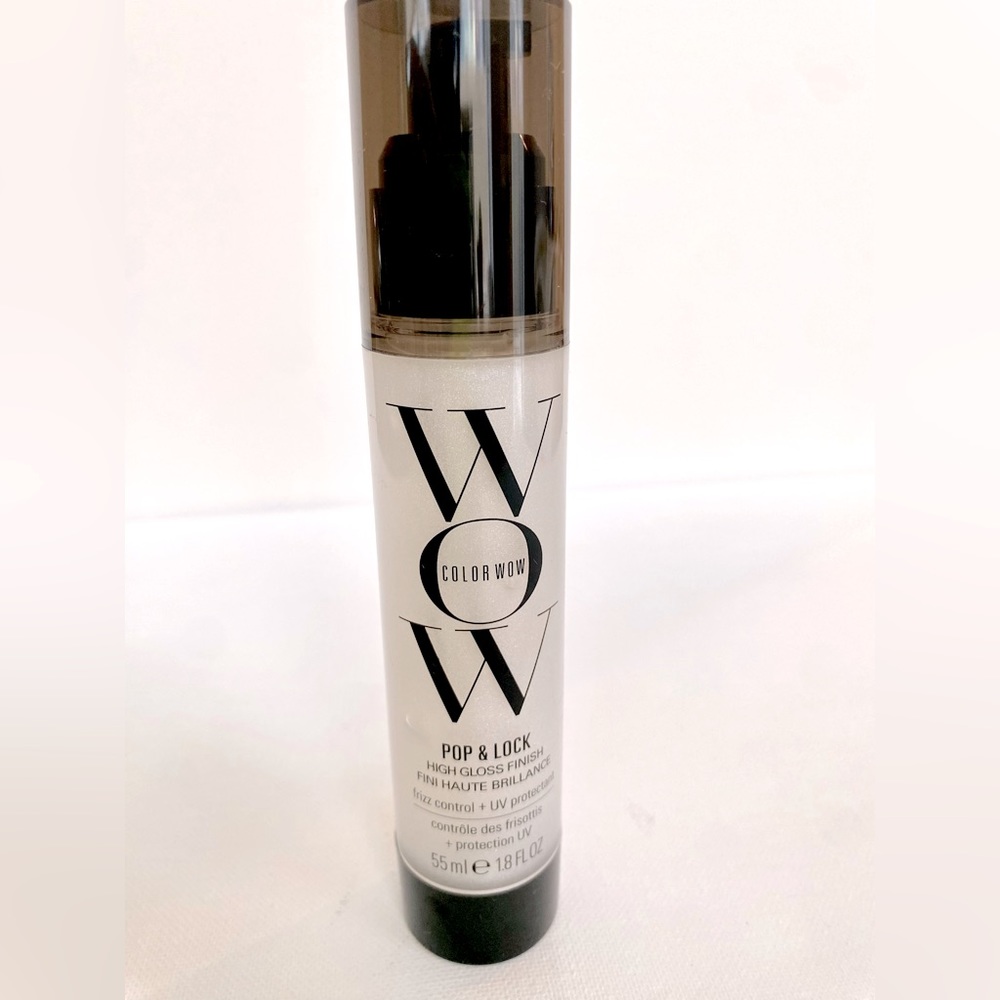 Color Wow high gloss frizz control with Uv heat protectant frizz control shine
